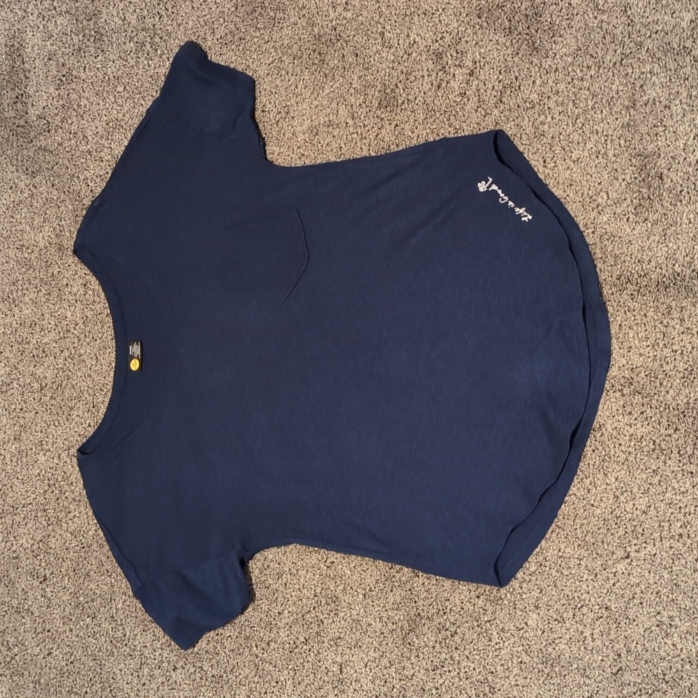 Navy Relaxed Fit Life Is Good Top